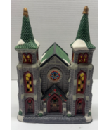 Holiday Time Vintage Victorian 2021 Lighted Village Cathedral 7.5”x 10.5” - €12,75 EUR
