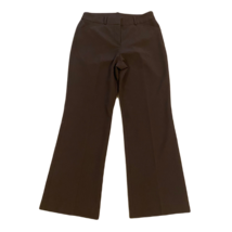 Worthington Classy Dress Pants ~ Sz 6 ~ Brown ~ High Rise ~ 30&quot; Inseam  - £18.59 GBP