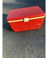 Vintage Retro Igloo 25qt Cooler Ice Box w/Handles &amp; Drain 1978 Rare - $74.25