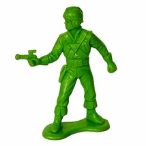 Tim Mee vtg plastic toy figure space galaxy laser team timmee green gun pistol 4 - £12.42 GBP
