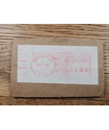 US Mail Post Meter Stamp Mineola New York 1979 Cutout USPS - £2.98 GBP
