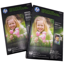 Genuine HP Everyday Glossy Photo Paper 4 x 6&quot; Inkjet 100/Pack Lot Of 2 SEALED - £14.65 GBP