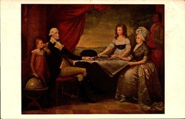 Postcard~The Washington Family~George Washington~Savage~Washington, D.C-bk32 - £3.12 GBP