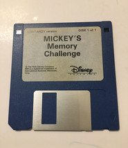 Mickey’s Memory Challenge Disk IBM / Tandy Software - $8.07