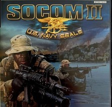 PS2 SOCOM 2 US Navy Seals PlayStation 2 Game Military Shooter Action ELEC - £15.96 GBP