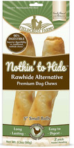 Fieldcrest Farms Nothin To Hide Chicken Rolls Small - Collagen Infused Chews for - £7.07 GBP+