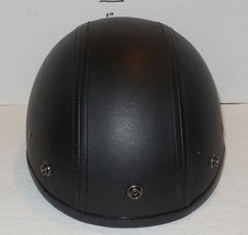 Motorcycle Half Helmet DOT Black Size Small - $49.45