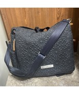 PETUNIA PICKLE BOTTOM Black Floral DIAPER TRAVEL BAG Excellent! - €42,32 EUR