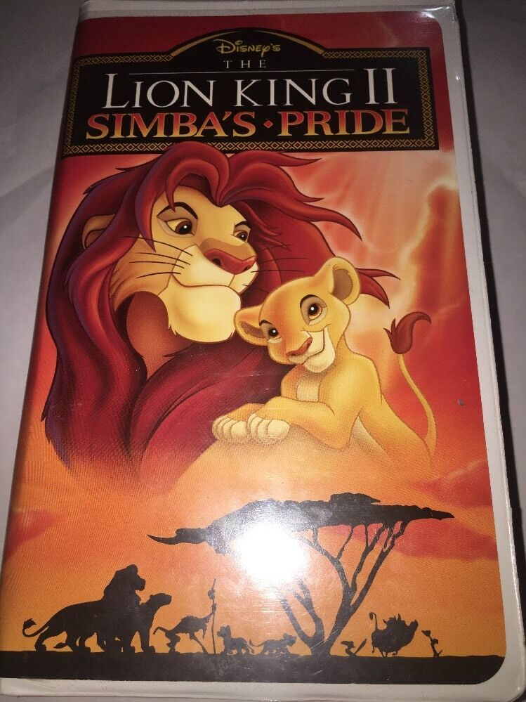 The Lion King II Simba&#39;s Pride Rare Walt Disney VHS 8804-RARE VINTAGE-SH... - $11.76