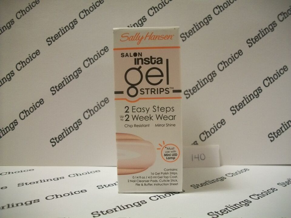 Sally Hansen Salon Insta Gel Strips #140 Shell We Dance - $5.93