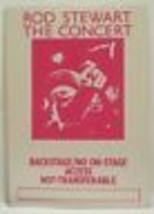 Rod Stewart - The Concert - Vintage Original Real 1970&#39;s Cloth Backstage Pass - $20.00