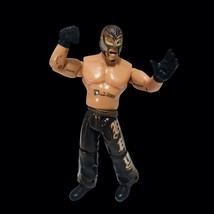 Jakks Pacific WWE Rey Mysterio 2007 6.75&quot; Wrestling Action Figure Brown ... - £11.09 GBP