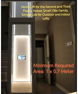 Light Luxury Home Lift 2-7 Floors Indoor, Small Villa, Family Use, Outdo... - $1,373.34 CAD