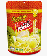 100g Fruit KING FREEZE DRIED CHUNK DURIAN Monthong SNACK Thai HALAL EXP ... - £18.37 GBP