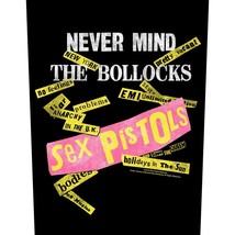 Sex Pistols Never Mind The 2018 Giant Back Patch 36 X 29 Cms Official Merch - £9.40 GBP