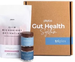 NEW PLEXUS TRIPLEX COMBO: SLIM HUNGER CONTROL BLACK CHERRY, PROBIO5, BIO... - $178.20