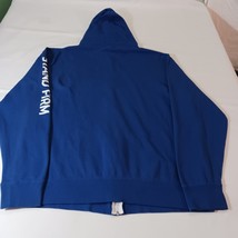 Independent Trading Co FLASH POINT Men's Blue Full Zip Hoodie Jacket 2XL image 2