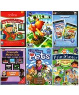 6 PC Kids Games Lot #3 - FACTORY SEALED! - $15.00