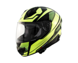 Zox Adult Unisex OEM Hi-Viz Yellow &amp; Black Odyssey Carbon Vigilance Helmet - $111.60