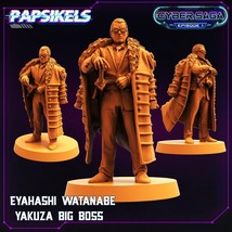 3D Printed Papsikels Cyberpunk Sci-Fi Eyahashi Watanabe Yakuza Big Boss ... - $7.16+