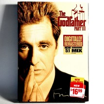 The Godfather Part III (DVD, 1990, The Coppola Restoration) Like New ! w/ Slip ! - £5.45 GBP