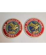 2 Patches 1983 Pan American Team USA - $30.00