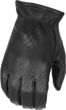 HIGHWAY 21 Louie Perforated Gloves, Black, X-Small - £35.34 GBP