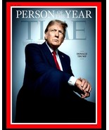 PRESIDENT DONALD TRUMP TIME MAGAZINE PERSON OF THE YEAR 2024 PUBLICITY P... - $7.12+