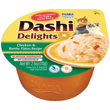 Inaba Dashi Delights Chicken &amp; Bonito Flakes Cat Food Topper - £2.29 GBP+