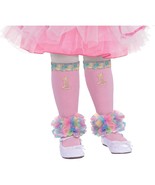 1st Birthday Baby Girl Pink Leg Warmers Party Outfit 2 Piece Ages 1+ New - $94.24 MXN