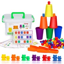 Counting Bears With Matching Sorting Cups,Number Color Recognition Stem ... - $39.99