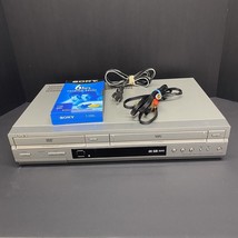 Sony SLV-D350P DVD/VCR Combo Player Recorder Hi-Fi Stereo | No Remote | ... - $53.30