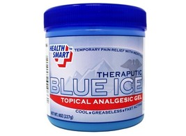 Health Smart Blue Ice Pain Relief Gel *02/27*, Topical Analgesic Gel with - $8.99