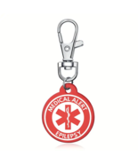 Medical Epilepsy Alert Tag  FREE! Personalized Engraving On Back Of Tag. - £3.90 GBP