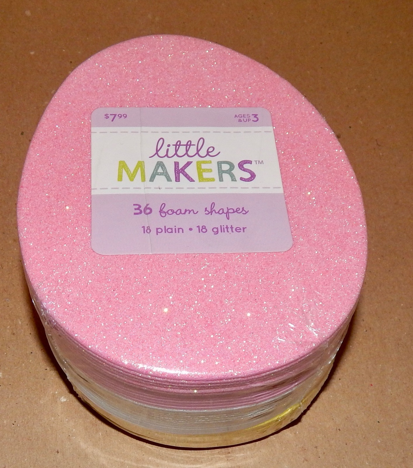 Primary image for Easter Foam Egg Shapes 36 Each Plain & Glitter Little Makers Teacher Pack 163Z