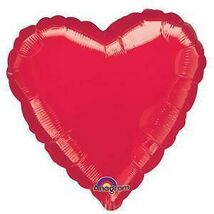 Red Heart Shaped Balloon - $1.47