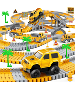 Kids Construction Toys 253 PCS Race Tracks Toy for 3 4 5 6 7 8 Year Old ... - $25.47