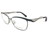 Christian Dior Eyeglasses Frames CD3783 G8Q Black Silver Cat Eye 55-14-140 - £140.12 GBP