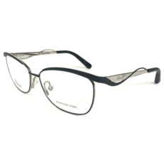 Christian Dior Eyeglasses Frames CD3783 G8Q Black Silver Cat Eye 55-14-140 - $178.19