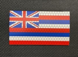 Ir Reflective Hawaii State Flag Uniform Patch Us Army Navy Seal Nswdg Devgru - £10.08 GBP