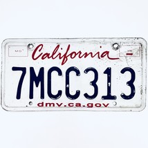  United States California Lipstick Passenger License Plate 7MCC313 - £13.30 GBP