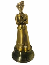 Avon Best Of The Best #1 Sales Volume Mrs Albee Gold Tone Award Trophy 1986-1987 - £20.97 GBP