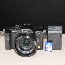 Panasonic LUMIX DMC-FZ20 5.0MP Digital Camera - Black *GOOD/TESTED* W Ch... - £38.00 GBP