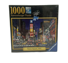 Ravensburger 1000 Piece Puzzle Times Square New York City 80984 27x20 Br... - $285.35 MXN