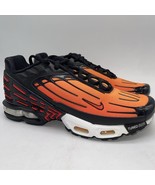 Nike Air Max Plus III 3 Black Orange Bright Ceramic CD7005-001 Men&#39;s 8-11.5 - £103.87 GBP