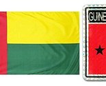 Wholesale Combo Set Guinea Bissau Country 3x5 3x5 Flag and 3&quot;x4&quot; Decal... - $7.77