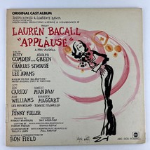 Lauren Bacall Applause Original Broadway Cast Vinyl LP Record Album ABC-OCS-11 - £7.76 GBP