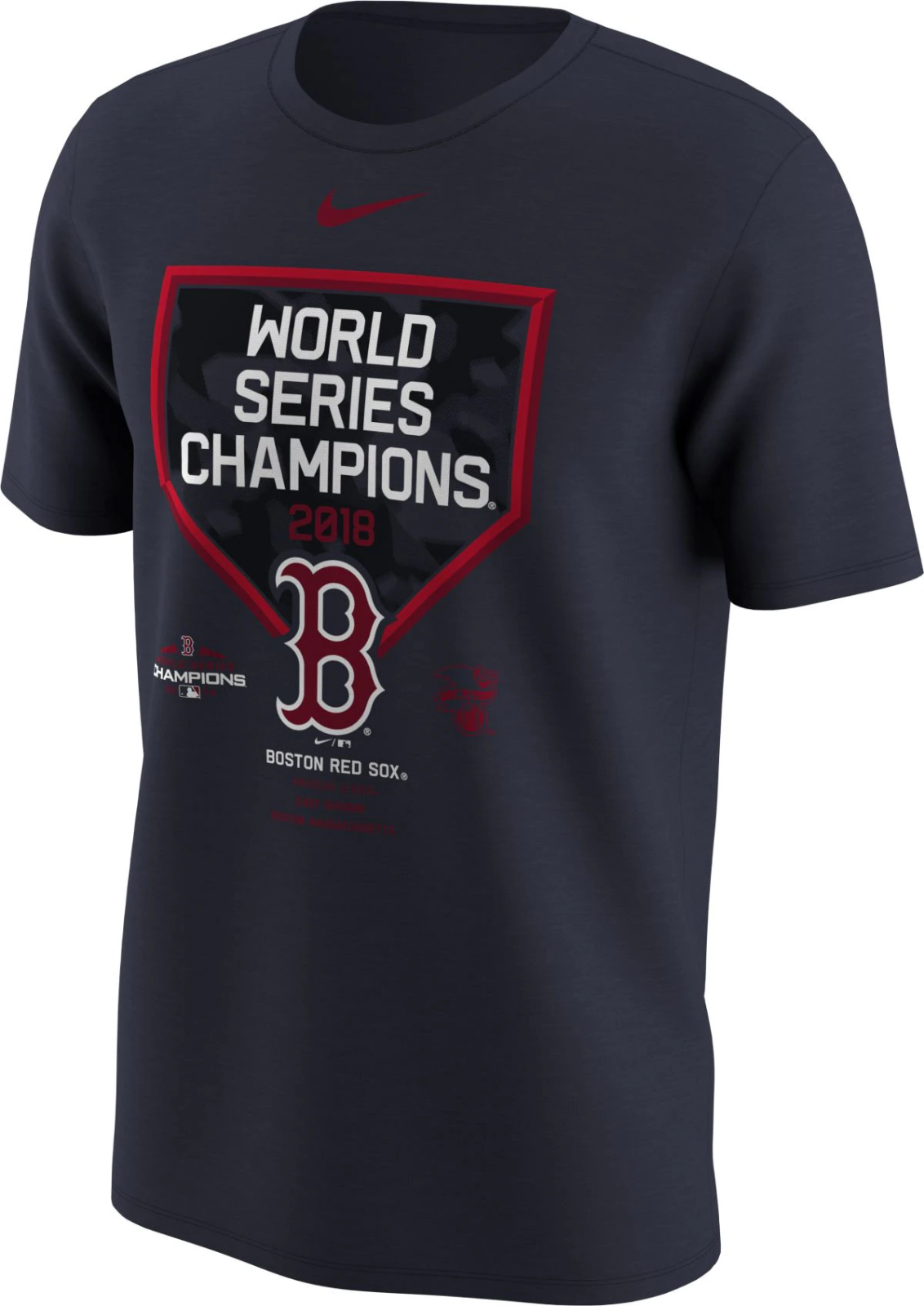Primary image for Boston Red Sox Mens Nike 2018 World Series Champions T-Shirt - XXL & XL - NWT