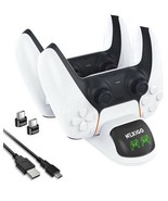 Nexigo Dobe PS5 Controller Charger Upgraded Charging Station Dock LED In... - $189.87 MXN