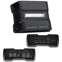 Autotek Mean Machine Compact D Class Amplifier 1500 Watts 2 Channel - £83.95 GBP
